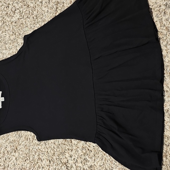 💥3/$15💥 gaze Womens Size XS Sleeveless Top With Peplum Trim - Picture 2 of 2